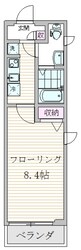 エスジーコート王子の物件間取画像